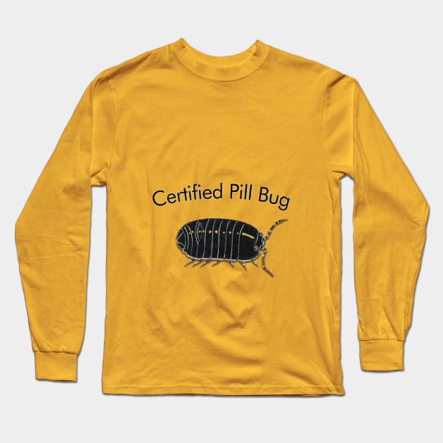 Pill bug design Long Sleeve T-Shirt by Luggnagg